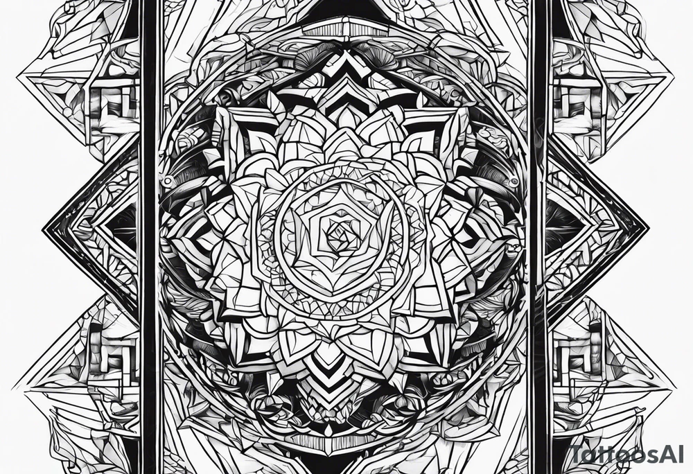 Tengri tattoo idea