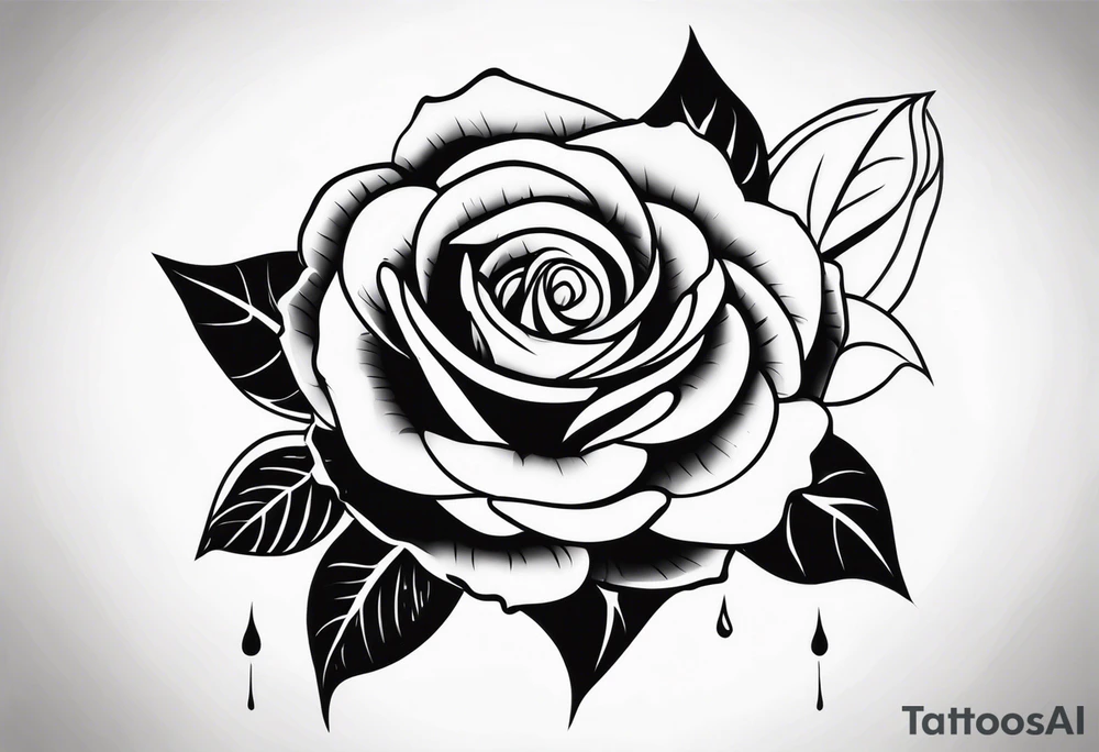 Gangster rose's tattoo idea