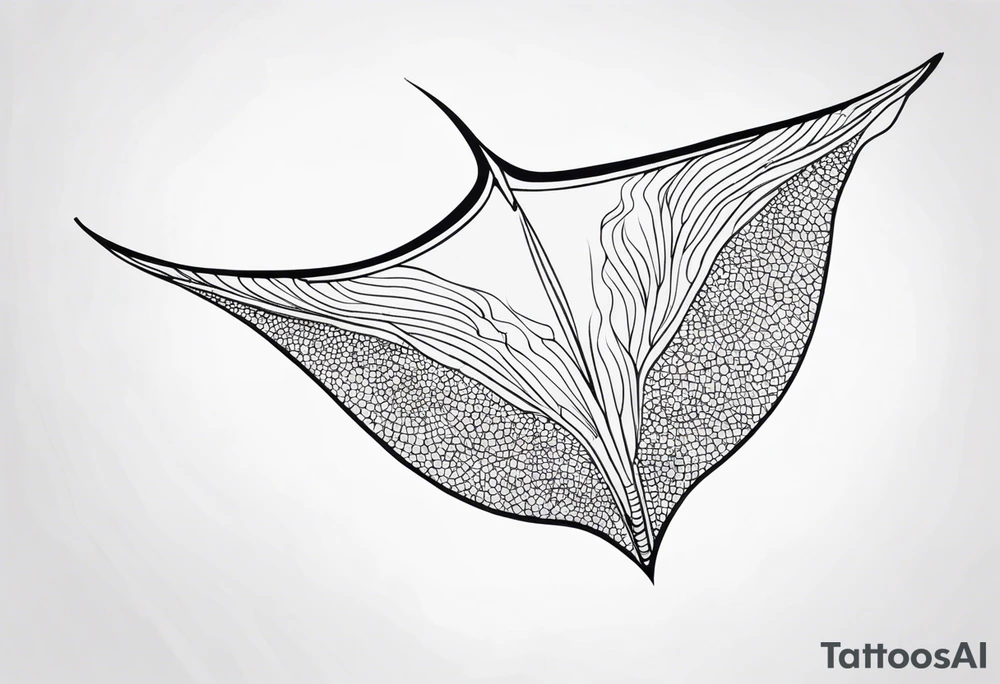stingray tattoo idea