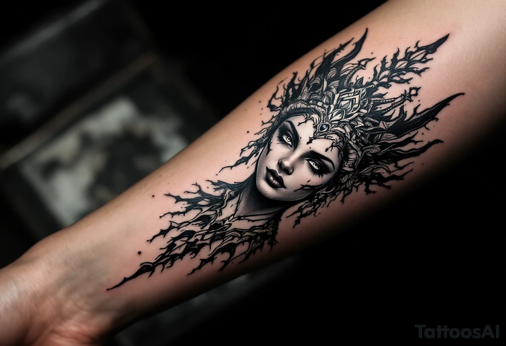 Goddess tattoo idea