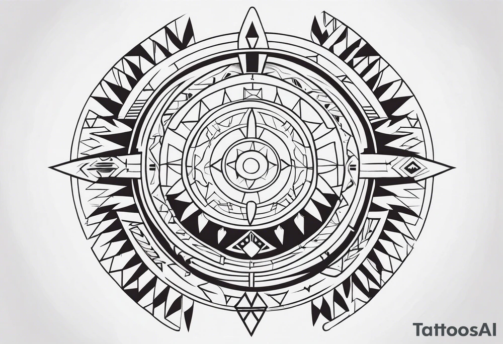 Native American Symbols tattoo idea