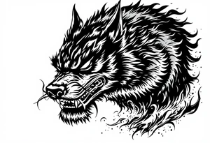 Japanese fu dog tattoo idea