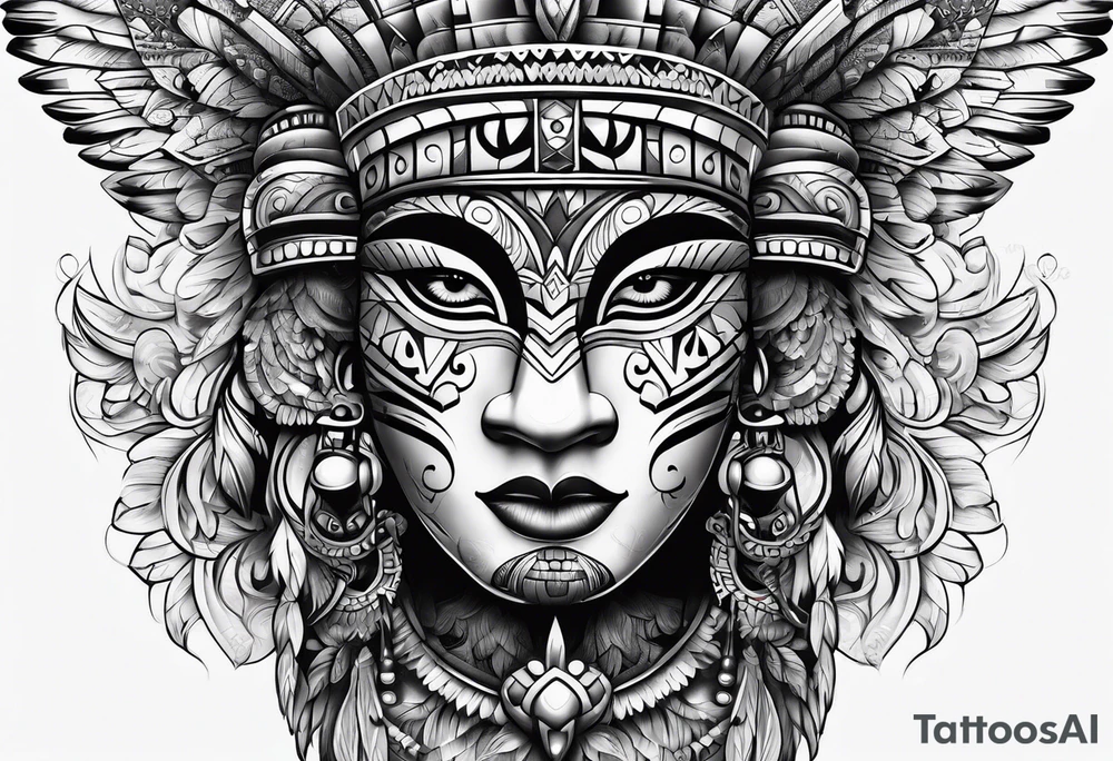 Totem pole tattoo idea