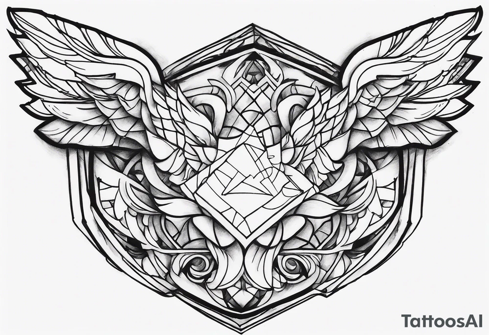 angle tattoo idea