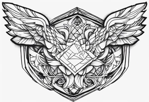 angle tattoo idea