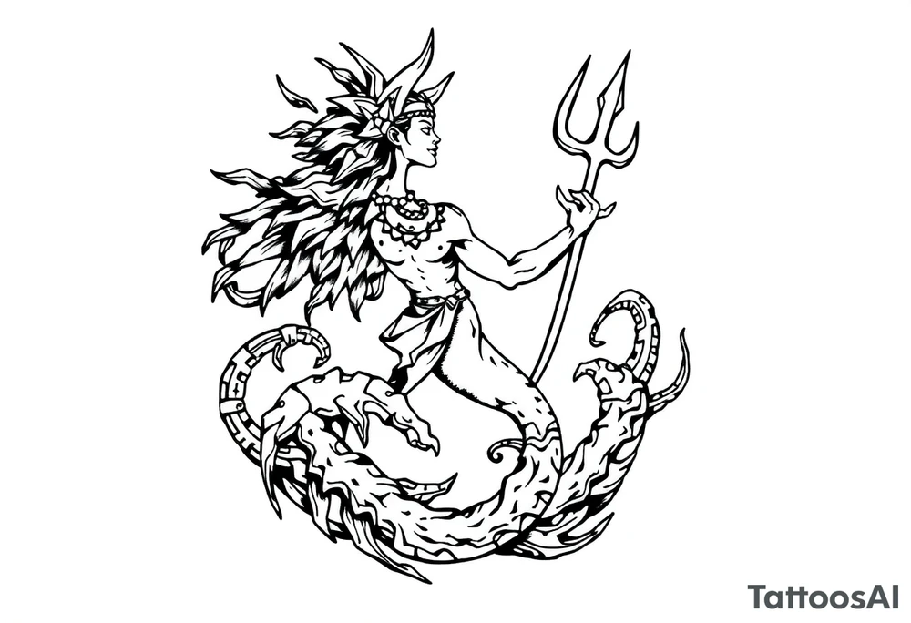 Atlantis tattoo idea
