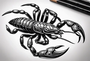 Scorpion tattoo idea