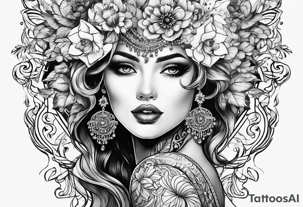 Transgirl creampied tattoo idea