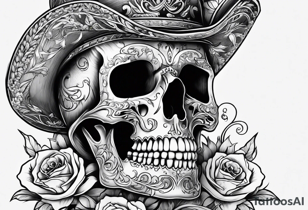 Skeleton tattoo idea