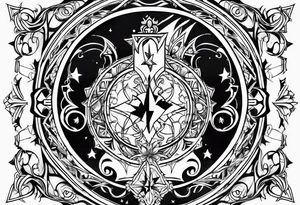 Kingdom hearts infinity tattoo idea