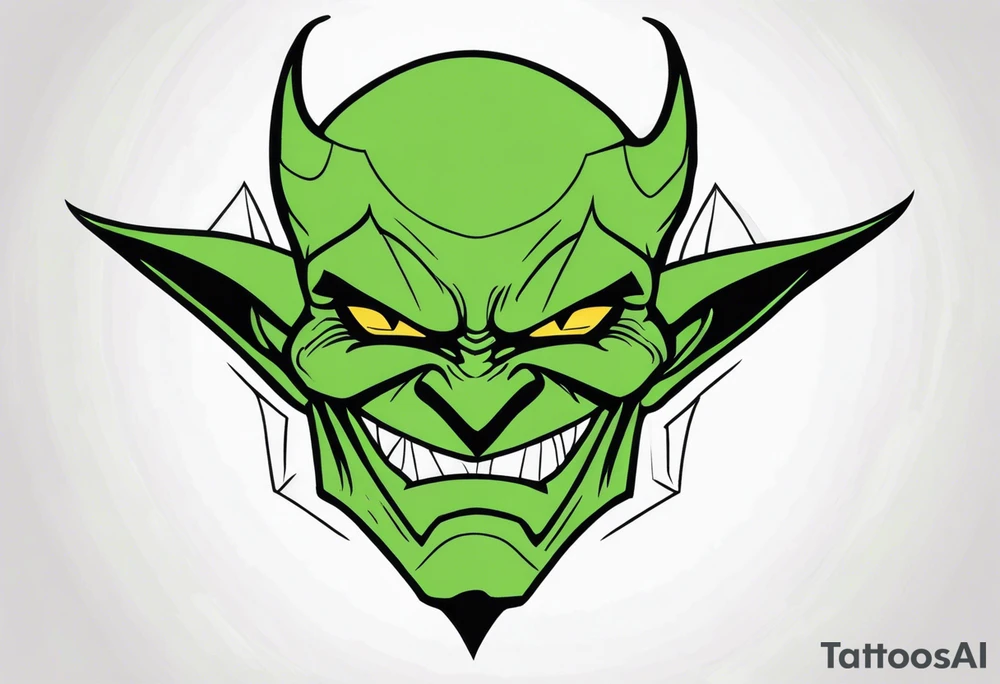 Green goblin tattoo idea