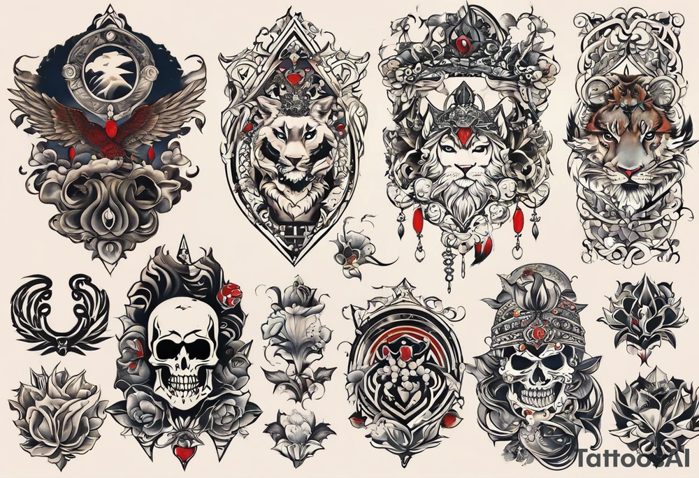08.15.1966, 07.17.1974, 03.03.1992, 02.11.2008 and 02.02.2006 tattoo idea