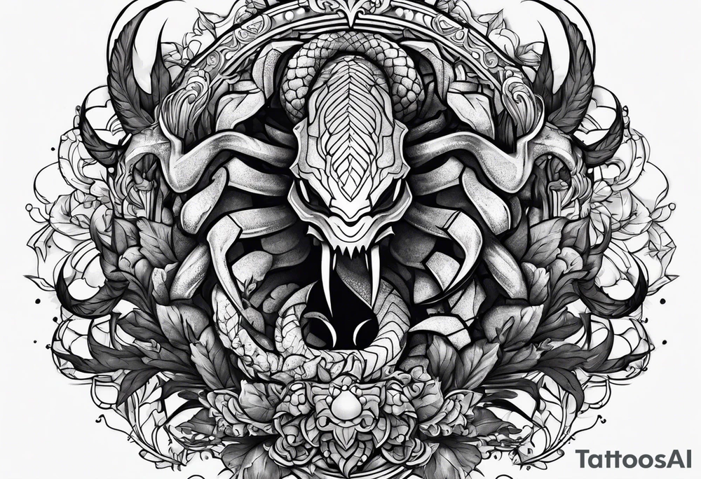 Scorpio tattoo idea
