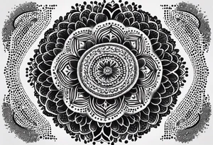 mandala tattoo idea