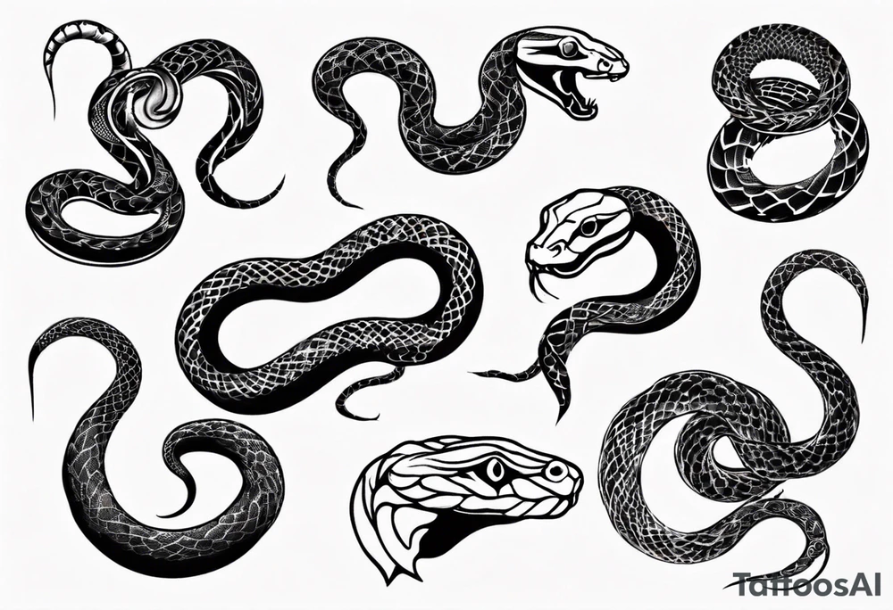 Snake tattoo idea