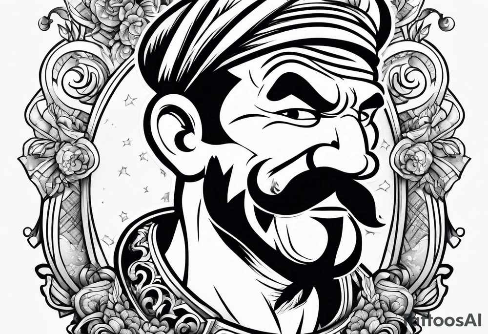 Popeye tattoo idea
