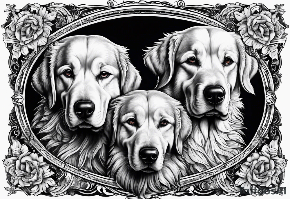 a three headed dog tattoo idea