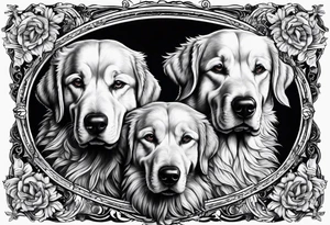 a three headed dog tattoo idea