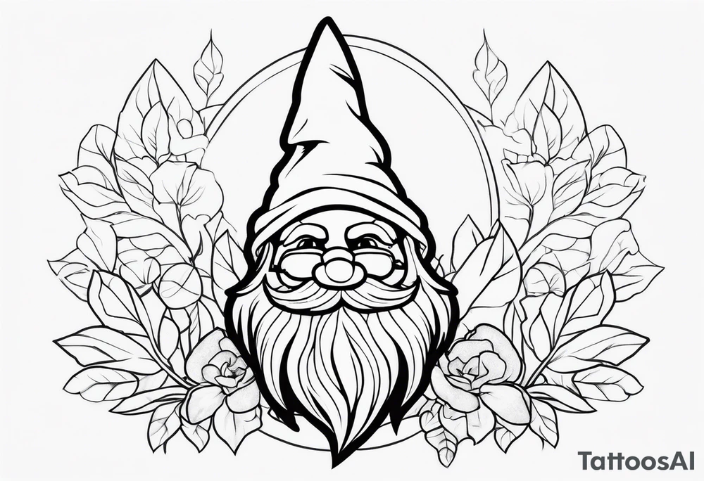 Gnome tattoo idea