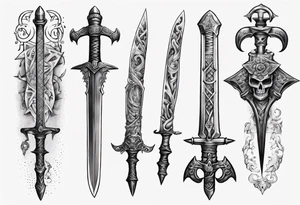 Broad Sword tattoo idea