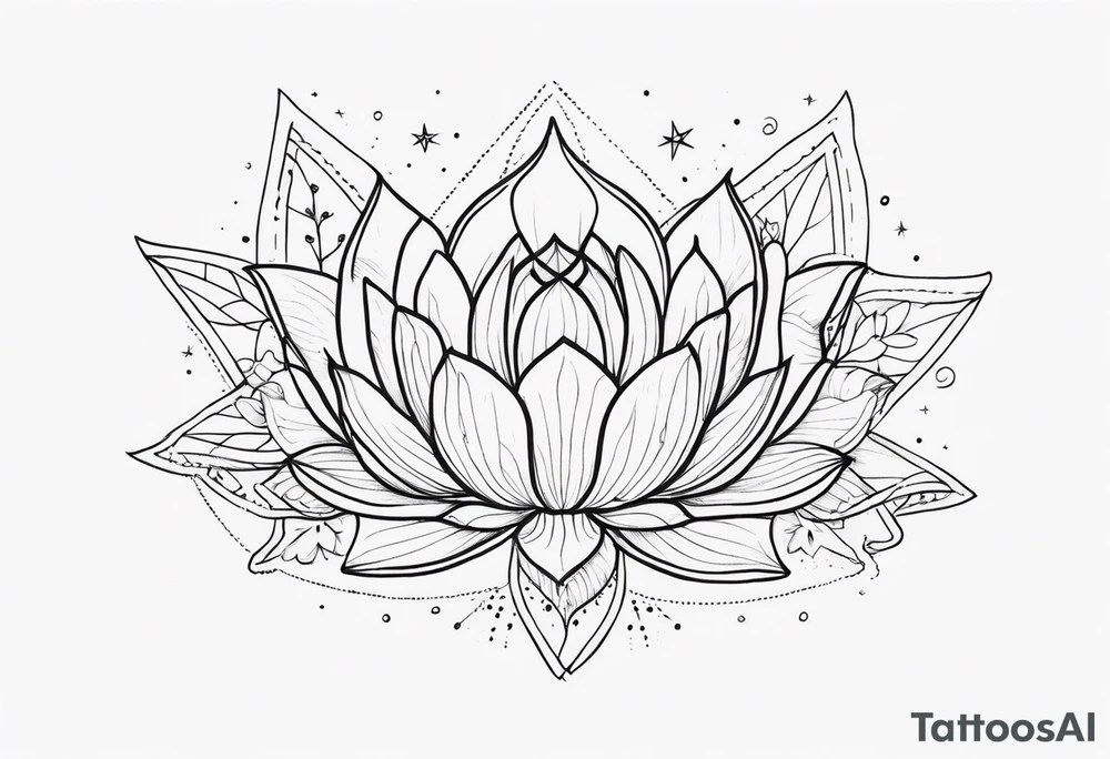 fine line with sun, stars, floral, dots, succulent
. Sternum tattoo tattoo idea