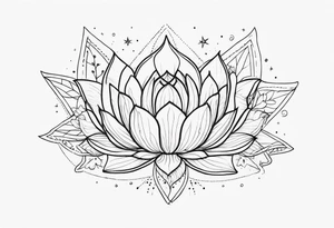 fine line with sun, stars, floral, dots, succulent
. Sternum tattoo tattoo idea
