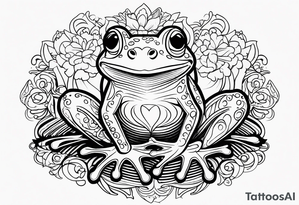 frogs tattoo idea