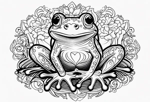 frogs tattoo idea