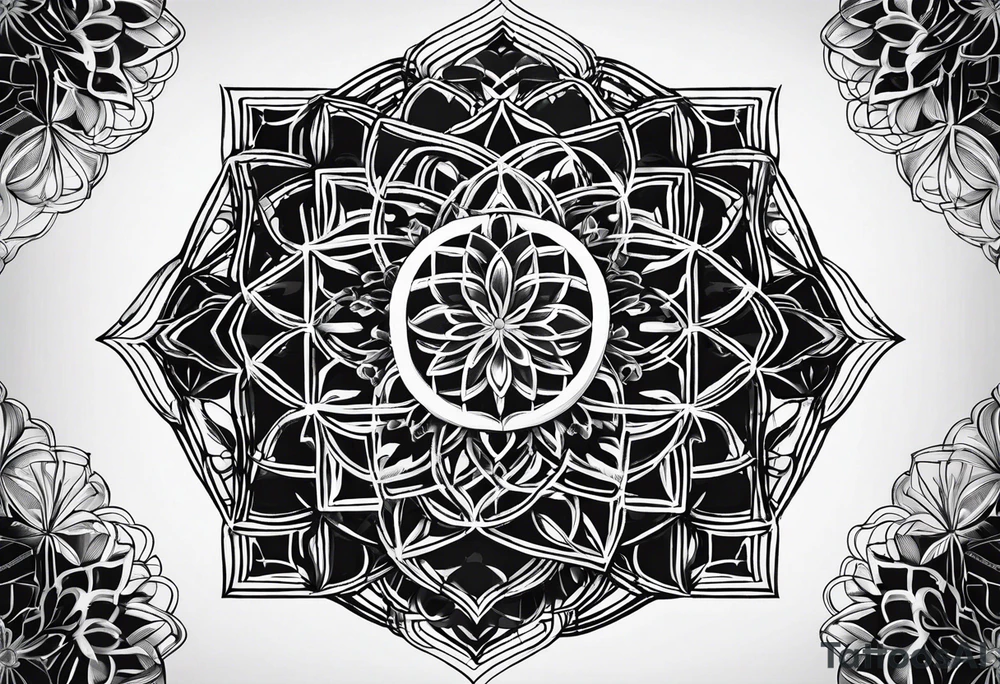flower of life tattoo idea