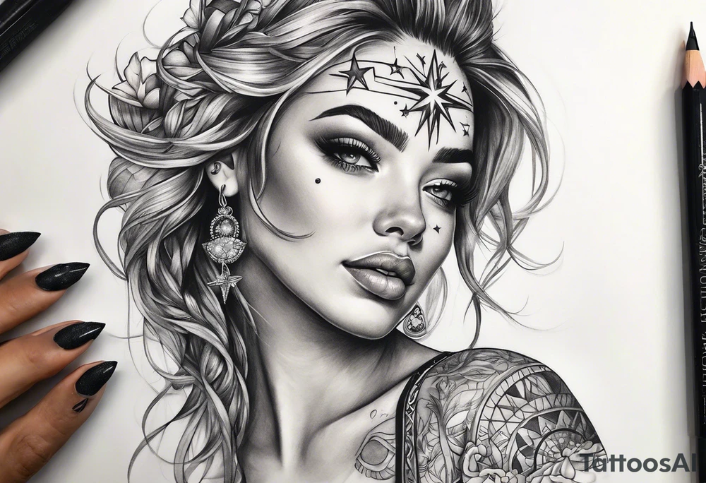 A starlight tattoo idea
