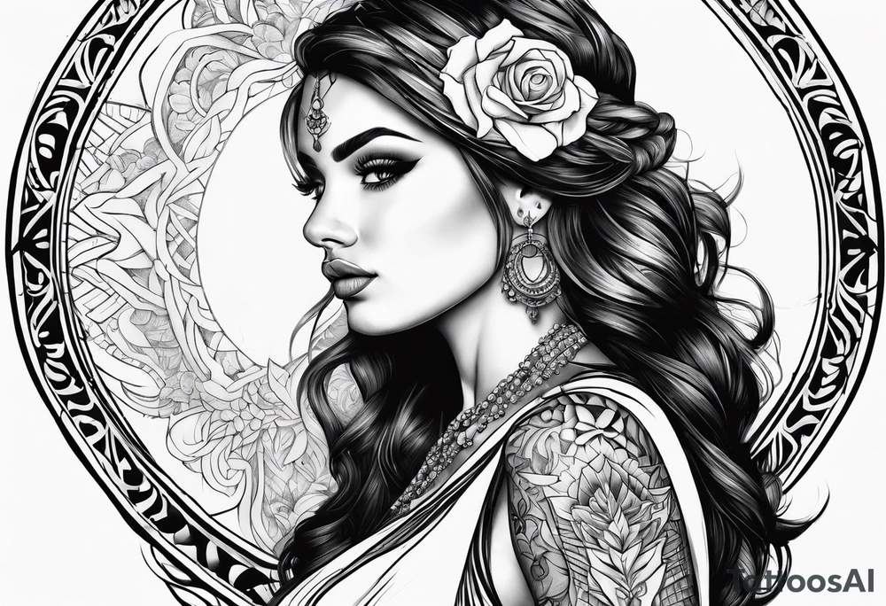 Buttcheeks tattoo idea