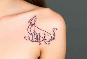 Pet rescue tattoo idea