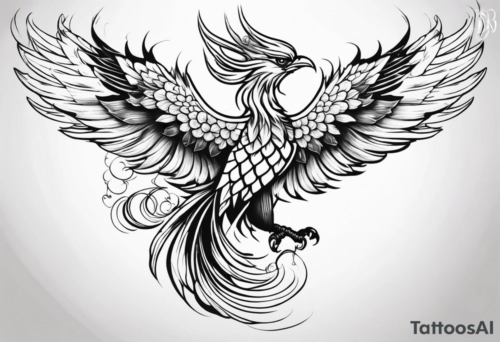 Phenix tattoo idea