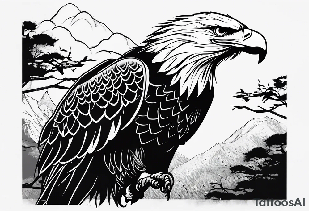 Eagle tattoo idea