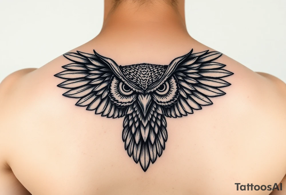 Owl tattoo idea