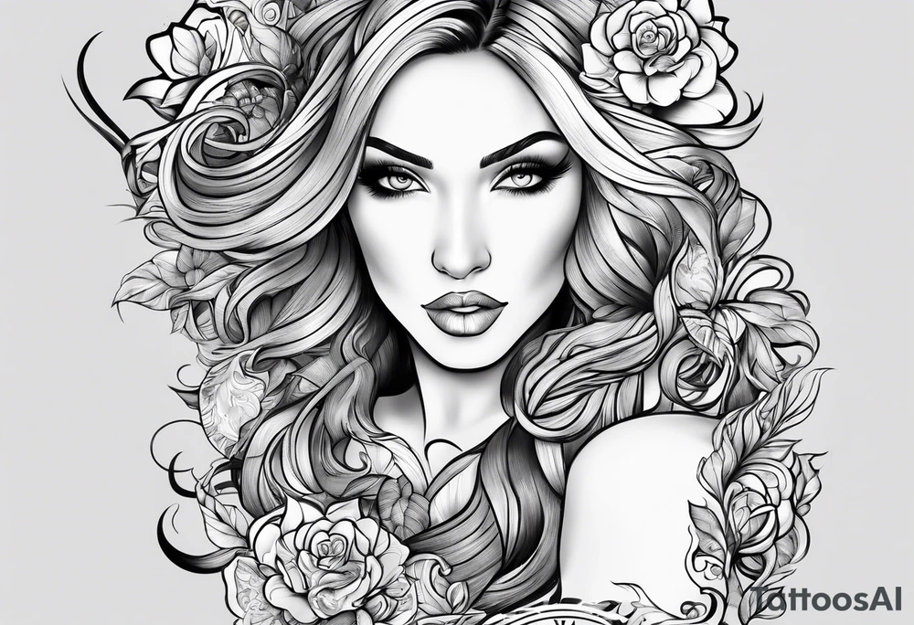 Name Jennifer tattoo idea