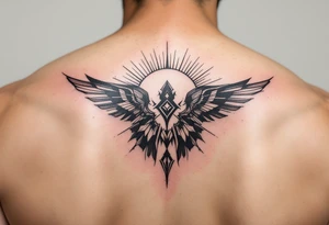 I’m looking for a cool, minimalist graphic to embody the birth of my son Luca. His name means bringer of the light. I’m ok having bringer of light in a quote also, possibly in latin tattoo idea