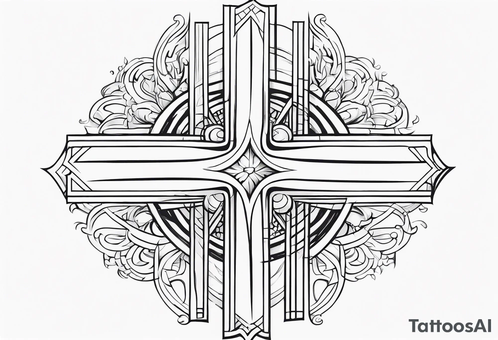 Faith Cross tattoo idea