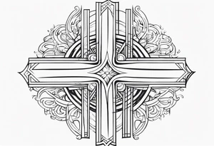 Faith Cross tattoo idea