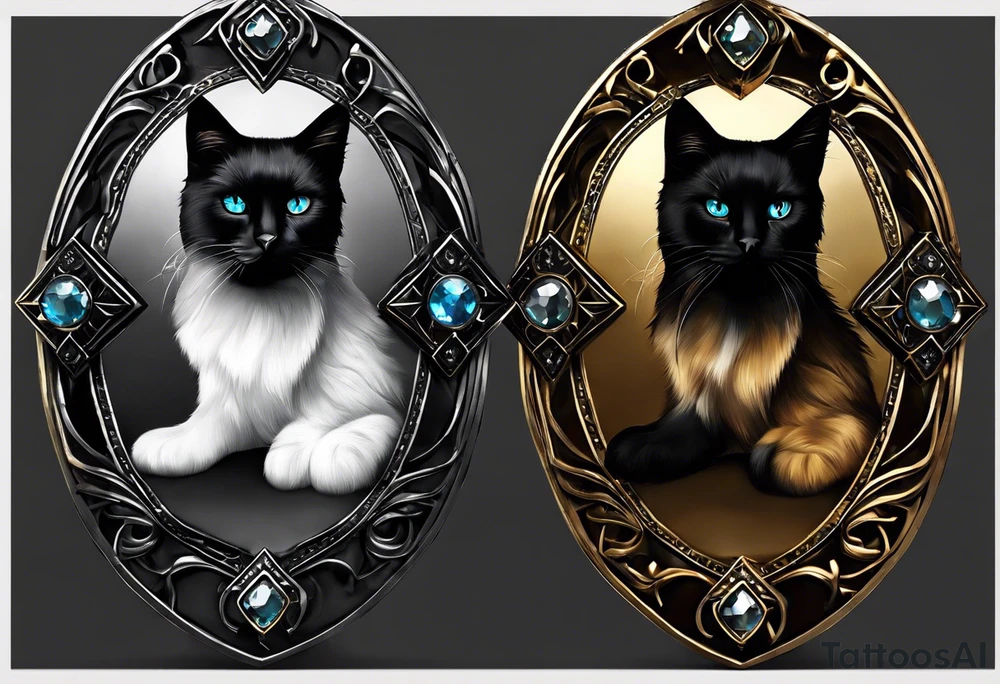 want to make it more personal while connecting it with the piece I already have on my inner forearm. I’m looking for something with a dark, gothic, cyber-sigilism vibe, like the styles in the pics. The main focus would be two stones—Topaz and Onyx—representing my pets. Topaz being the name of my cat, and Onyx my dog. Rather than going with something obvious like paw prints, I want the stones to feel abstract but still hold deep meaning. The design should be detailed and intricate, with some symbolism tied back to my pets maybe something subtle, like shapes or sigils worked into the design that referenced them in some manner.
I’m thinking a black-ink piece with a bold, sharp look, blending that gothic and tribal style I like. And maybe some color shading on the actual stones themselves. It needs to flow into my current tattoo and create a seamless sleeve as I keep building it. would ultimately like a stone tattoo circled around Topaz and Onyx, but also keeping the theme of my current tattoo. Want the sleeve to end right at the wrist where the quote ends, and as high as the spider does. cyber sigil should be the main theme tattoo idea
