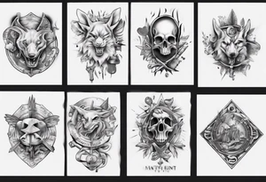 money hunt tattoo idea