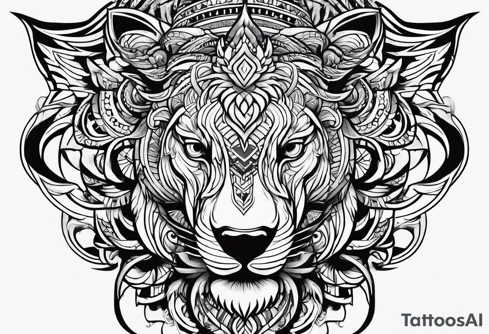 Manly, cool and simple tattoo idea