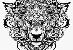 Manly, cool and simple tattoo idea