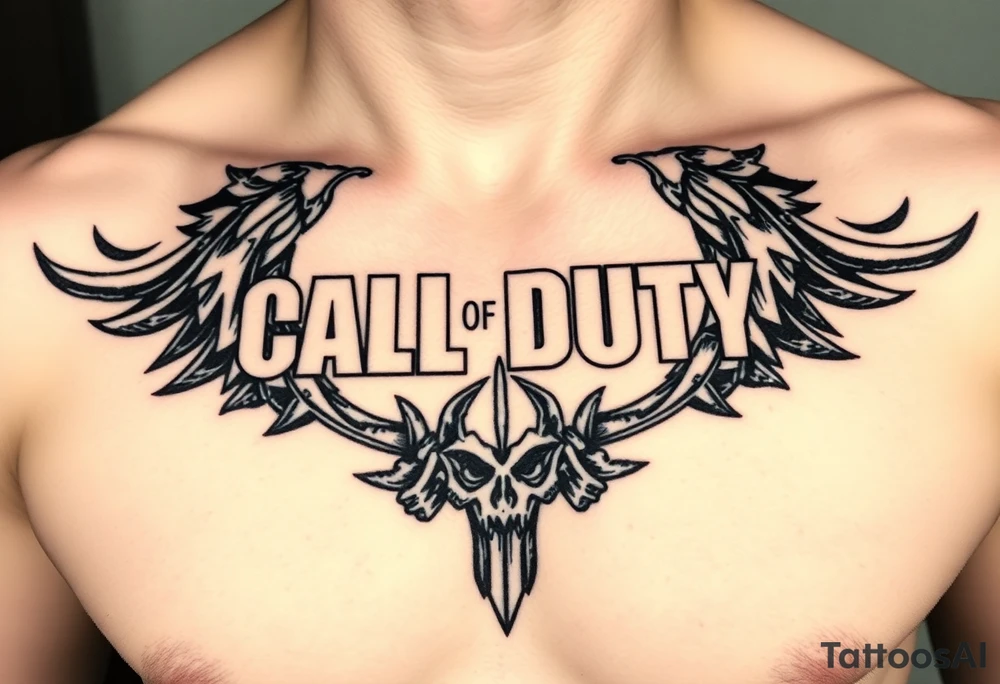 call of duty tattoo idea
