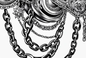 chains for rigging tattoo idea