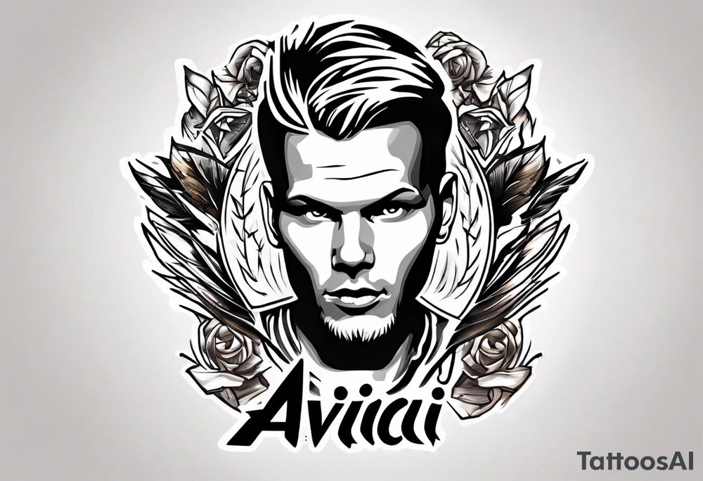 Avicii logo tattoo idea