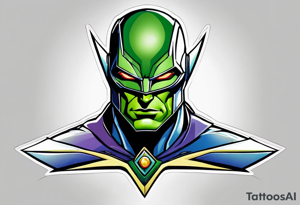 Martian Manhunter tattoo idea