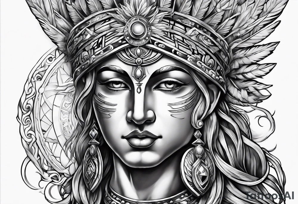 apollo
god of the sun tattoo idea