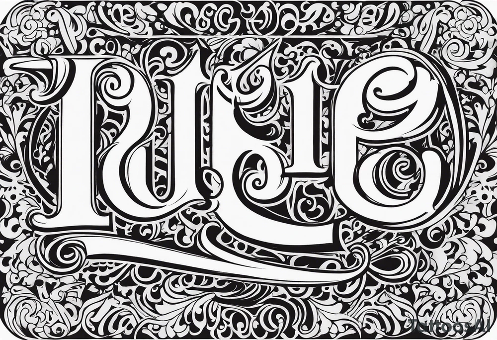 9;99 tattoo idea