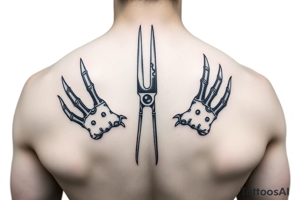 scissorhands tattoo idea